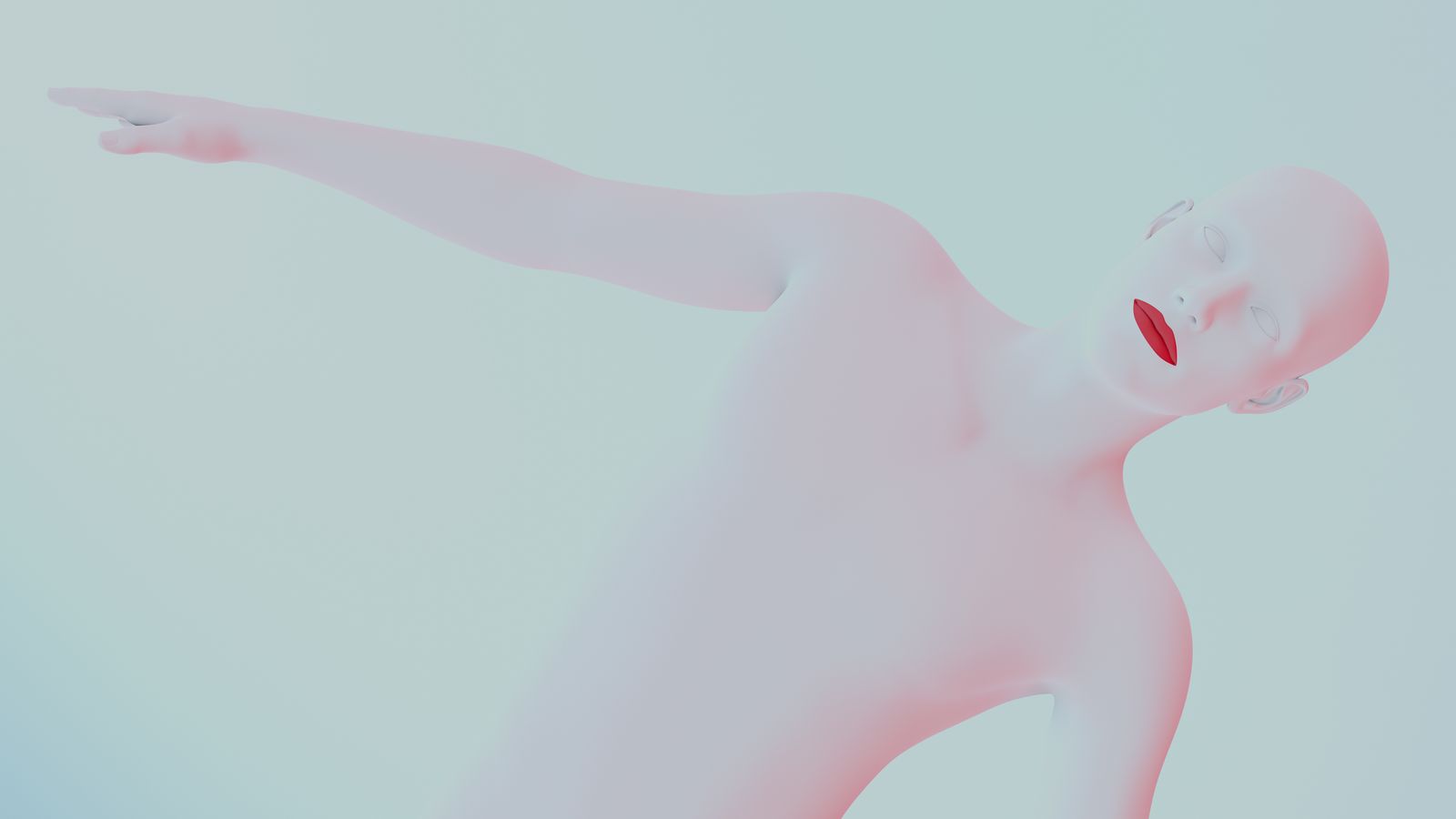 3D render computer art
