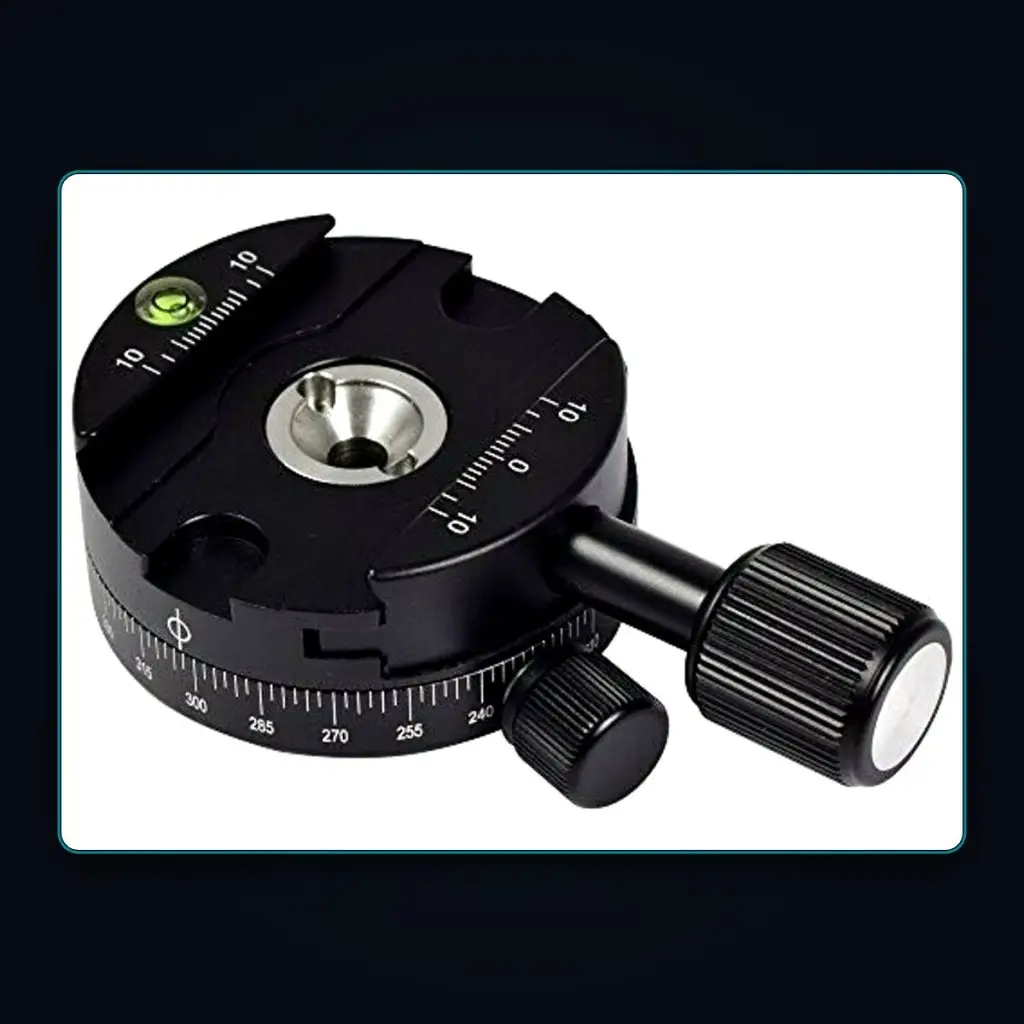 360-degree panoramic tripod head gimbal bracket kit — available to hire from RFPI