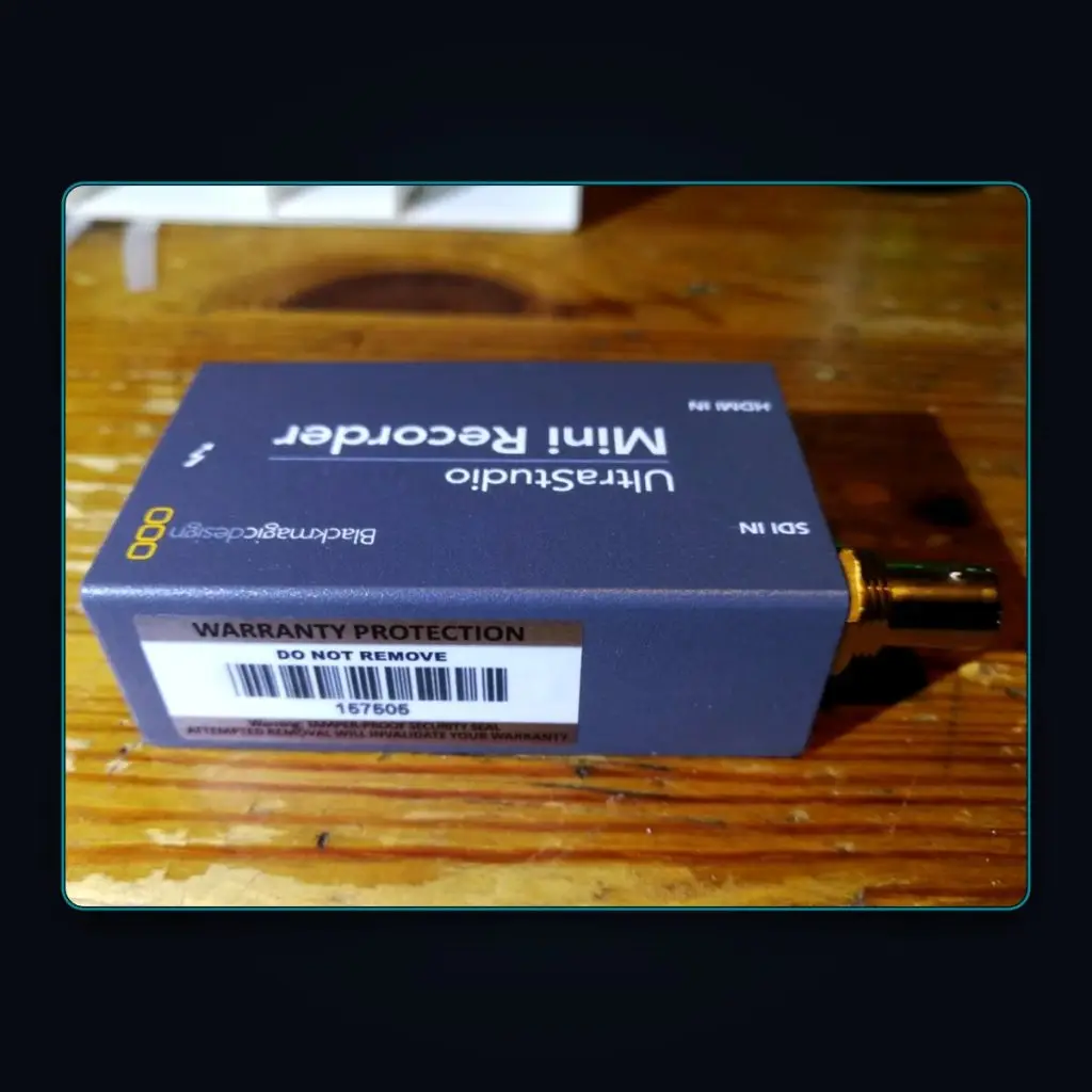 Blackmagic Design UltraStudio Mini Recorder — available to hire from RFPI