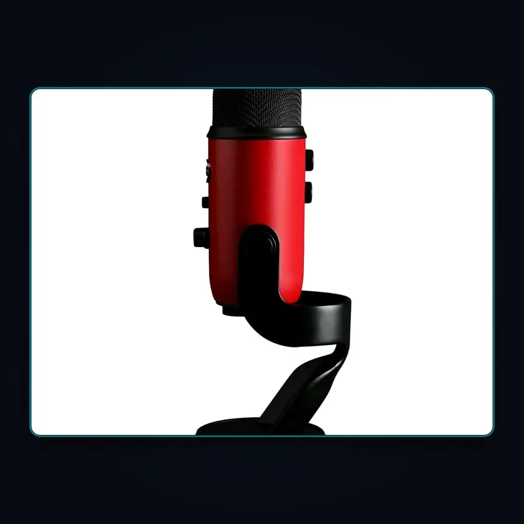 Blue Yeti microphone — available to hire from RFPI