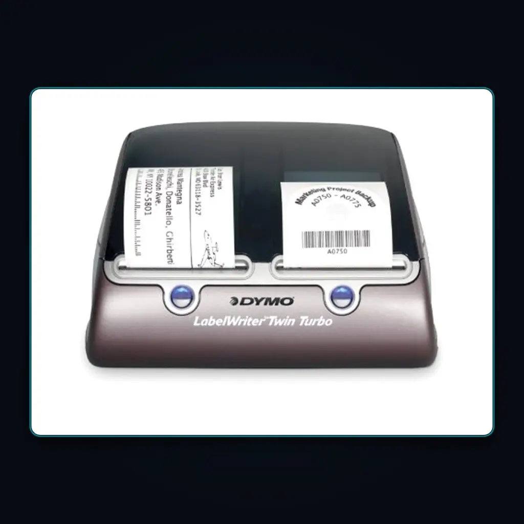 Dymo LabelWriter TwinTurbo — available to hire from RFPI